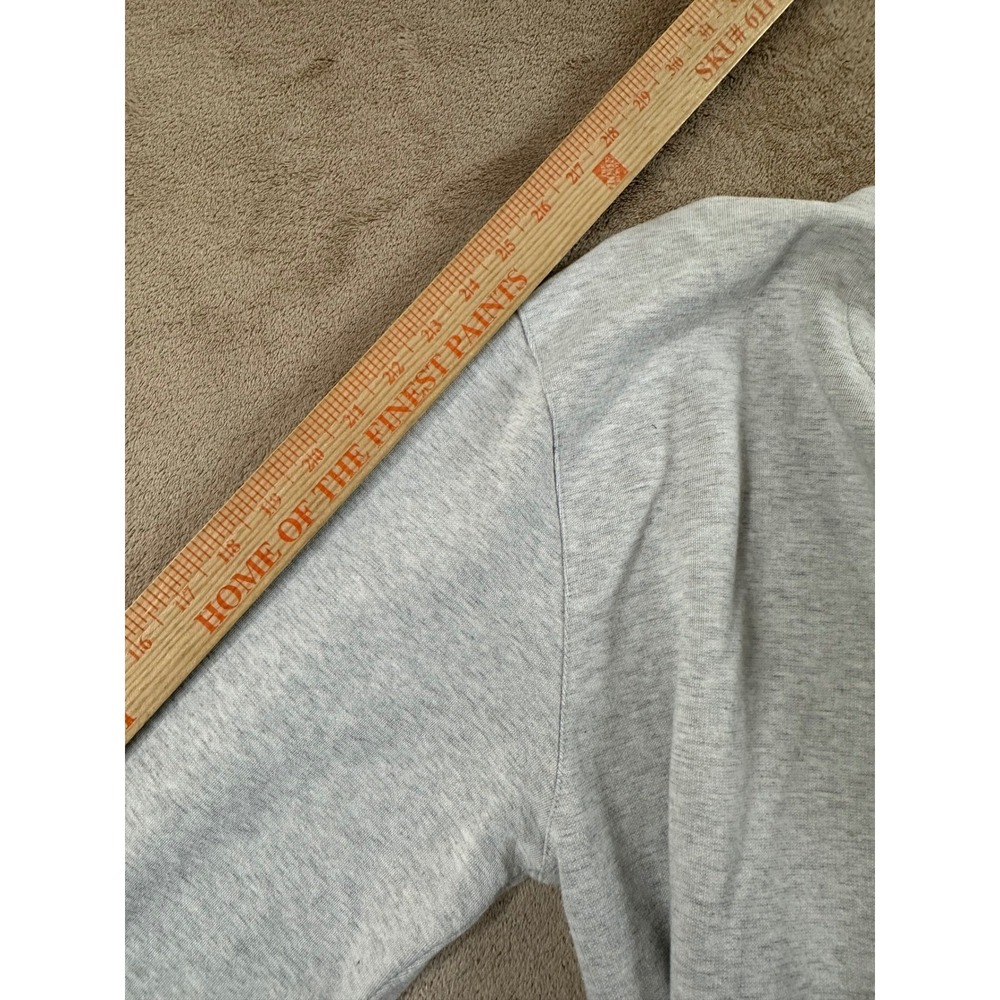 Mizzen + Main Performance Knit Quarter Zip Pullover Sweater Men Size M Gray EUC - Picture 8 of 8